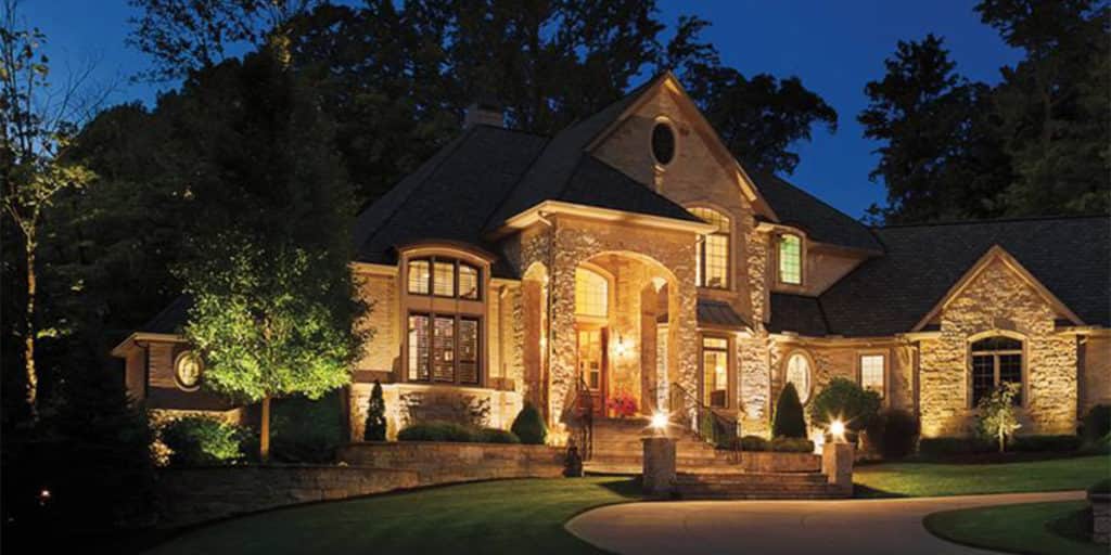commercial lighting landscaping Melbourne