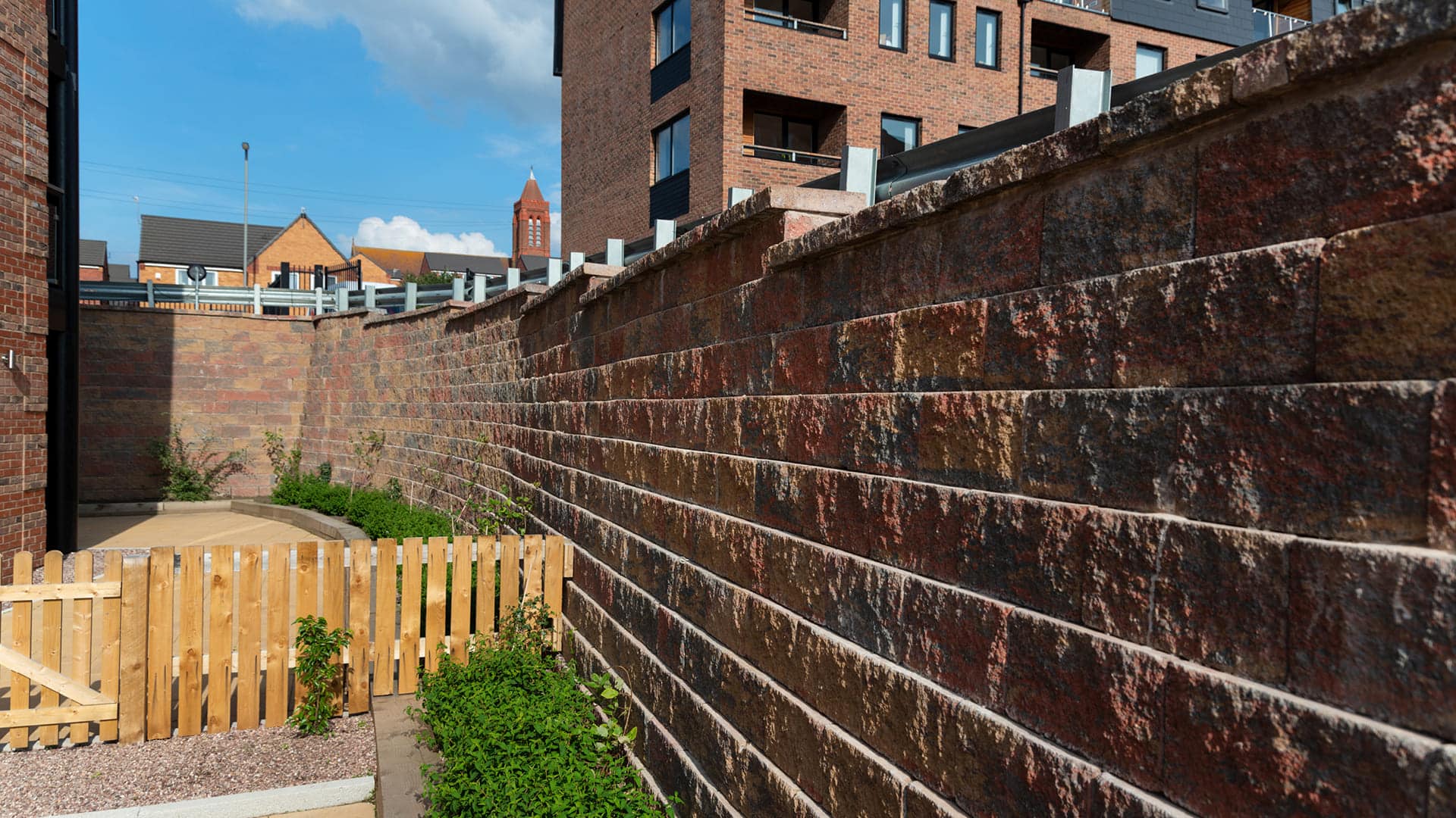 Melbourne retaining wall